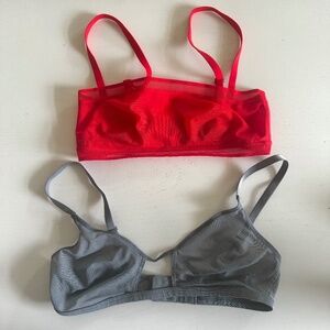 Negative brand NWOT mesh bra bundle size 2